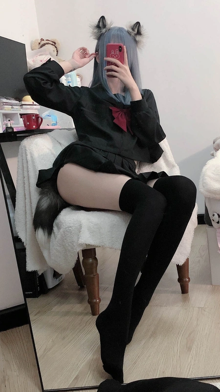 补丁 蝴蝶结黑丝 裸足 兽耳 - 眼酱大魔王w